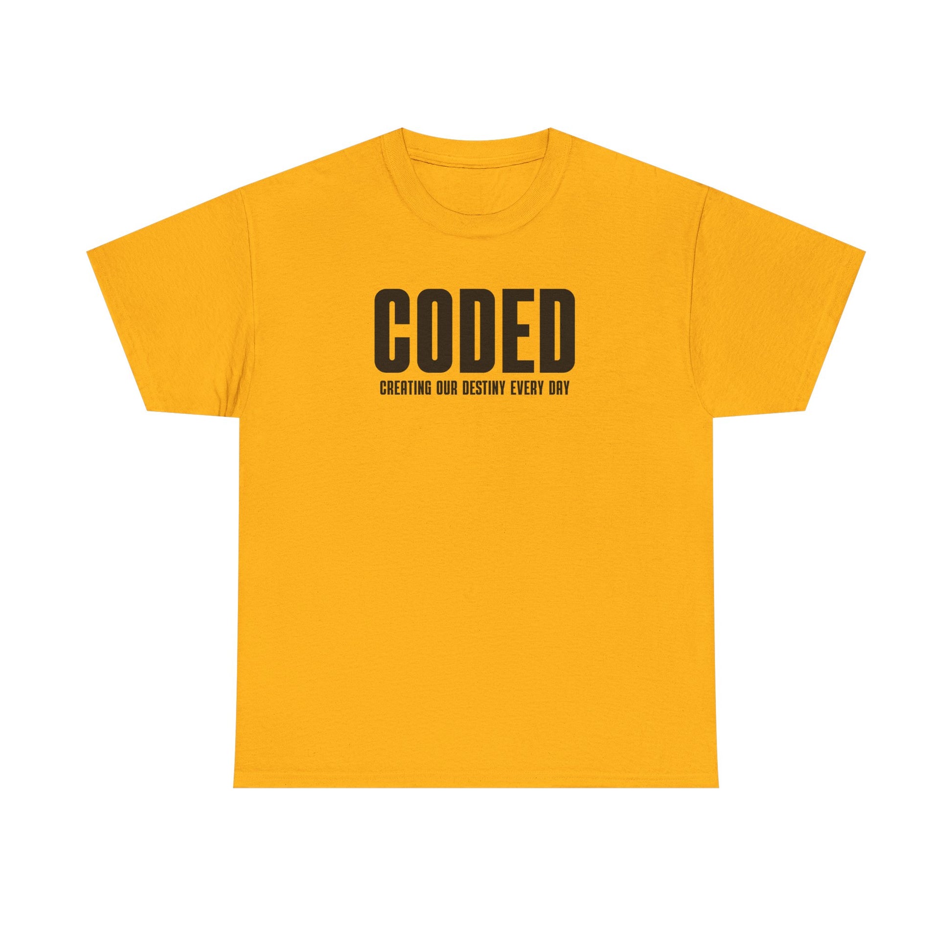CODED - Creating Our Destiny Everyday Logo Tee