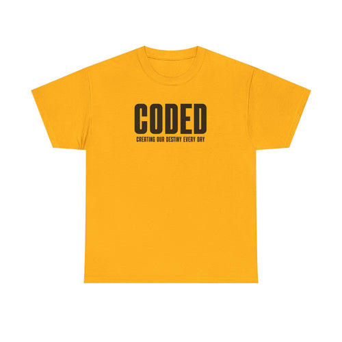 CODED - Creating Our Destiny Everyday Logo Tee