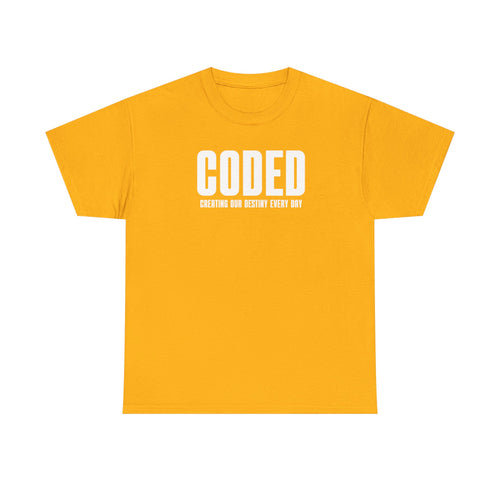 CODED - Creating Our Destiny Everyday Logo Tee