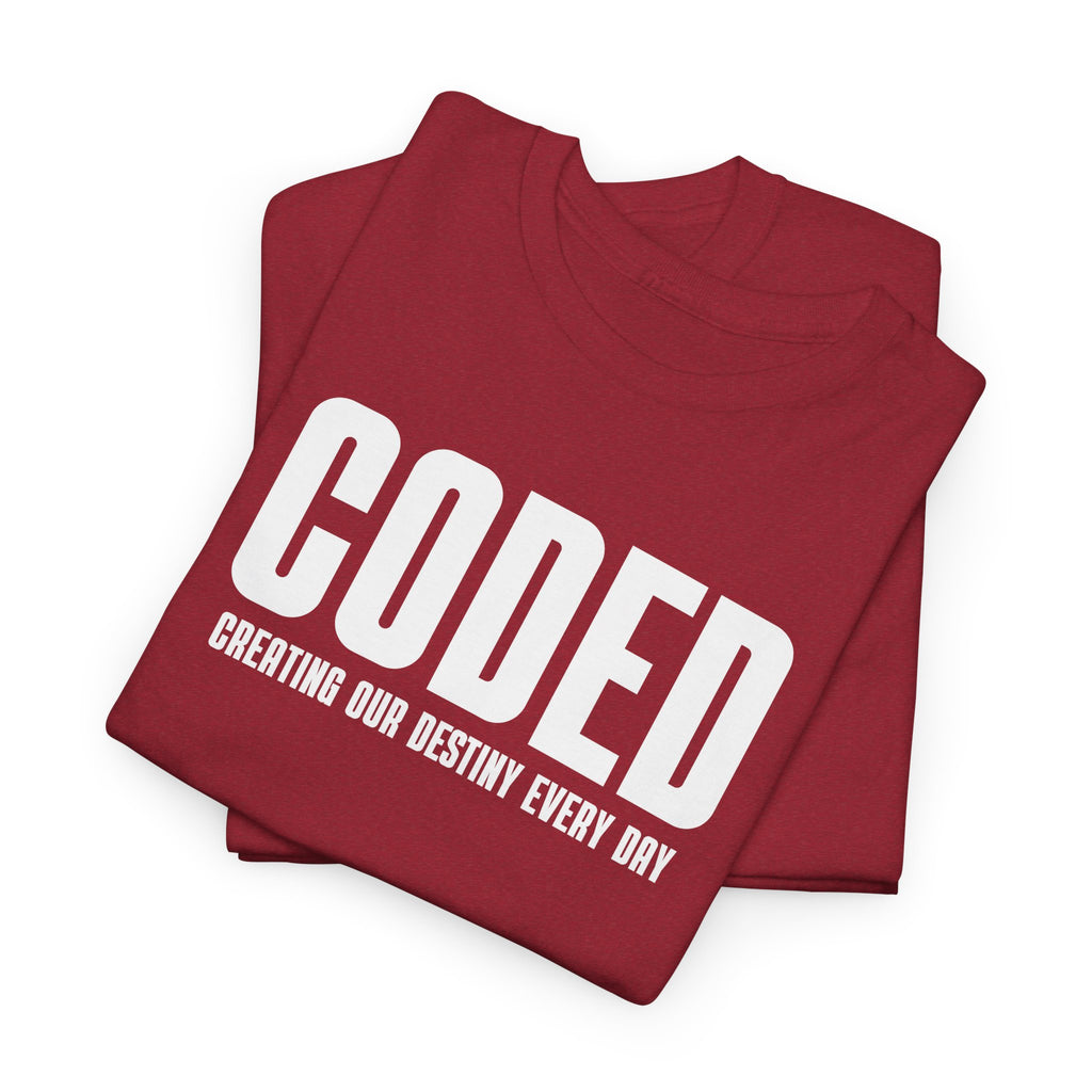 CODED - Creating Our Destiny Everyday Logo Tee
