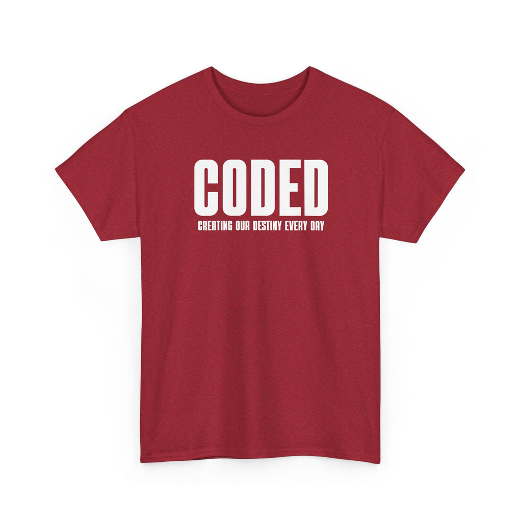 CODED - Creating Our Destiny Everyday Logo Tee