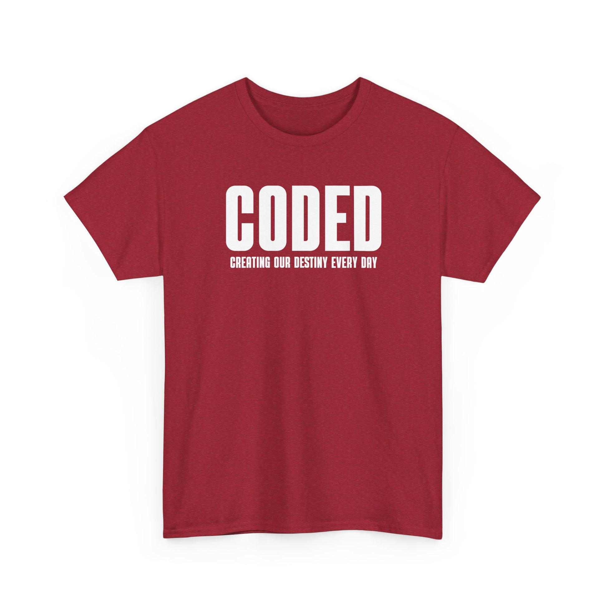 CODED - Creating Our Destiny Everyday Logo Tee