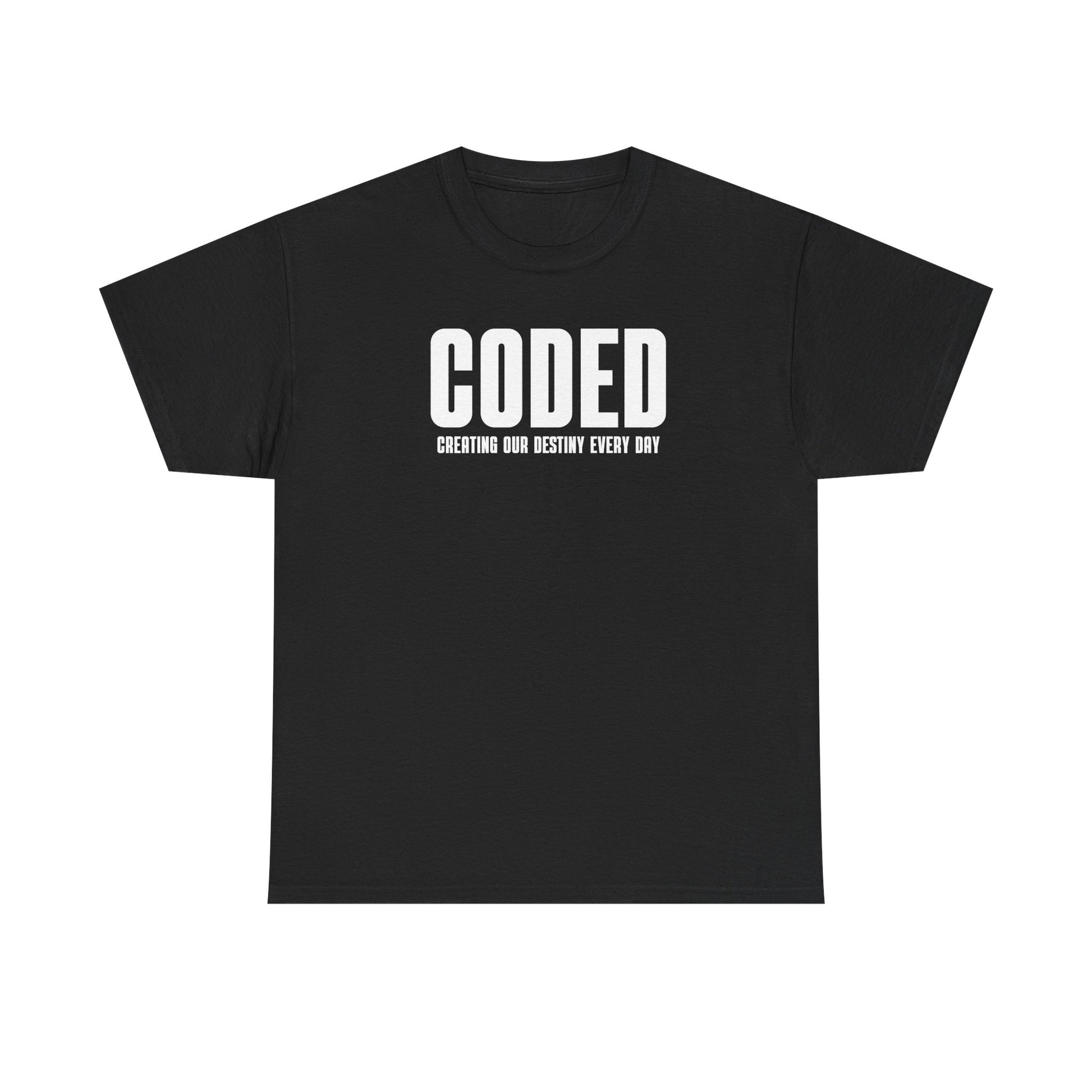 CODED - Creating Our Destiny Everyday Logo Tee