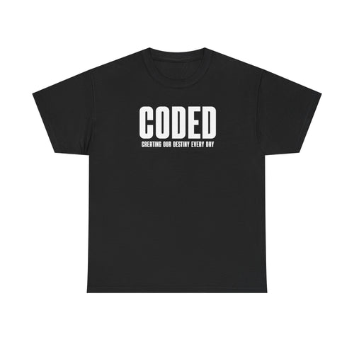 CODED - Creating Our Destiny Everyday Logo Tee