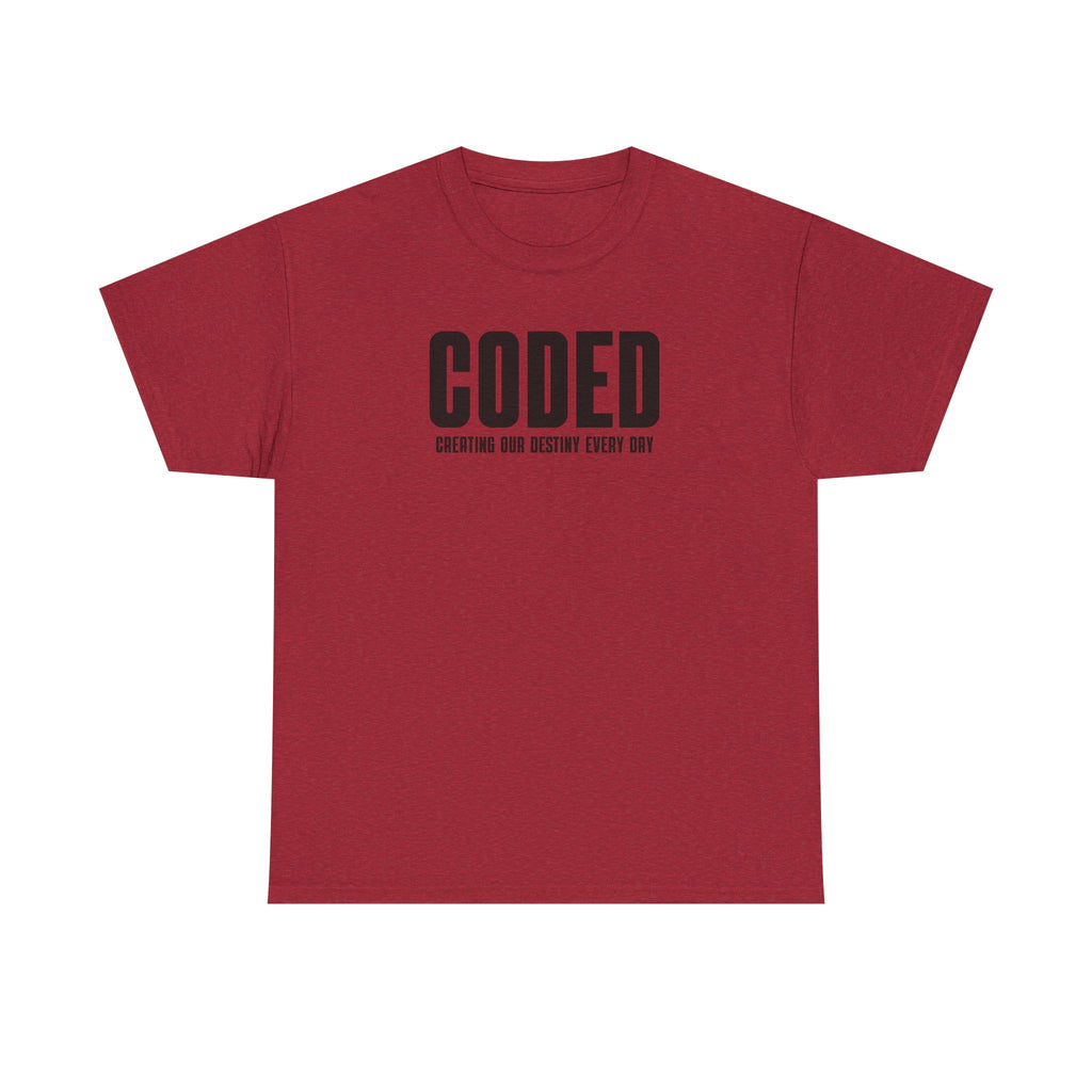 CODED - Creating Our Destiny Everyday Logo Tee
