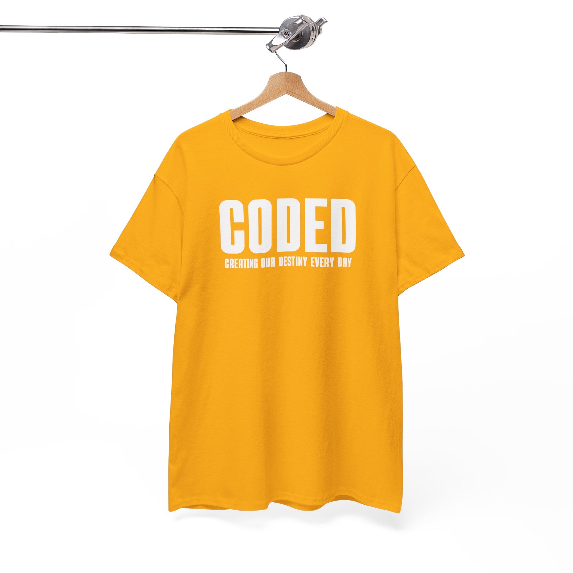 CODED - Creating Our Destiny Everyday Logo Tee