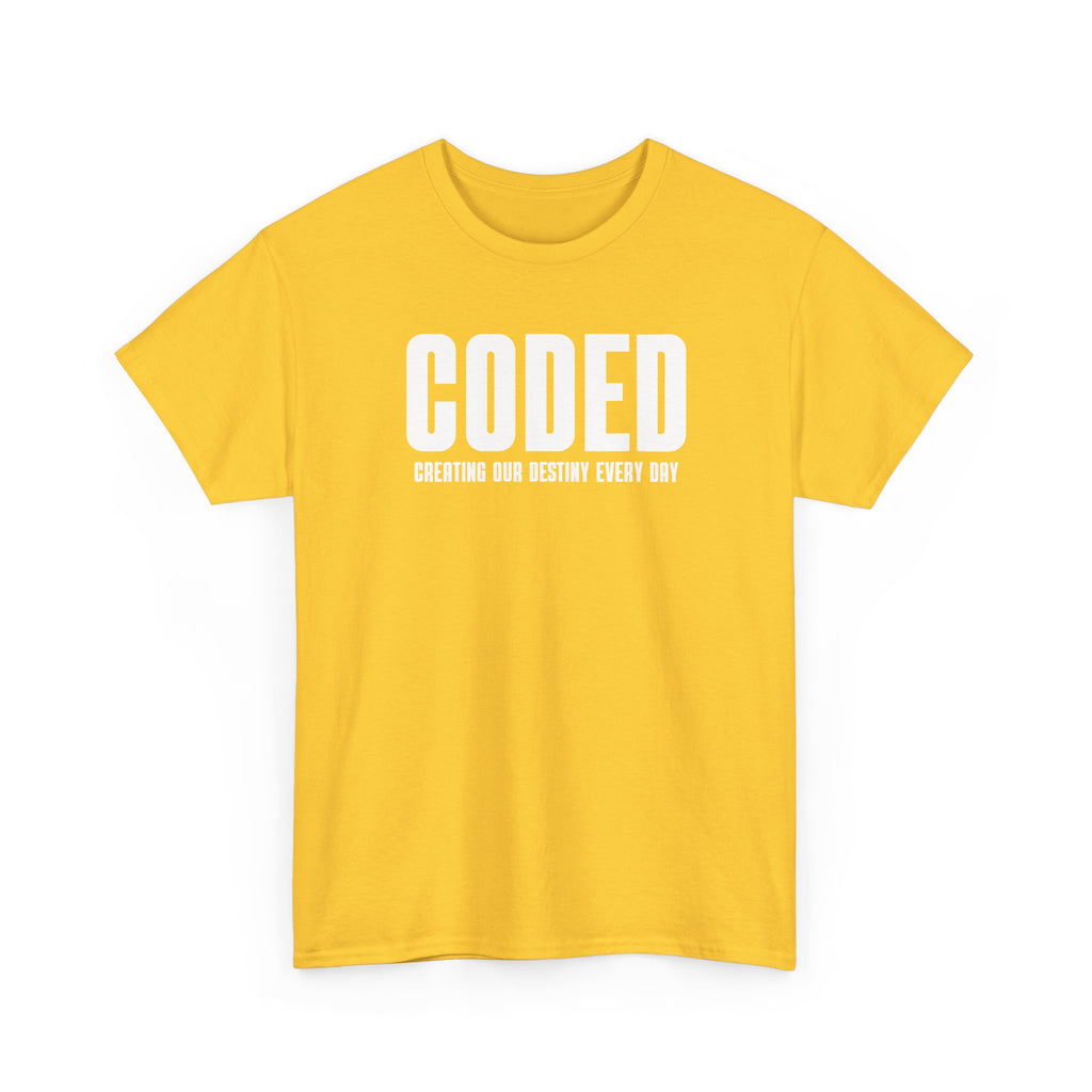 CODED - Creating Our Destiny Everyday Logo Tee