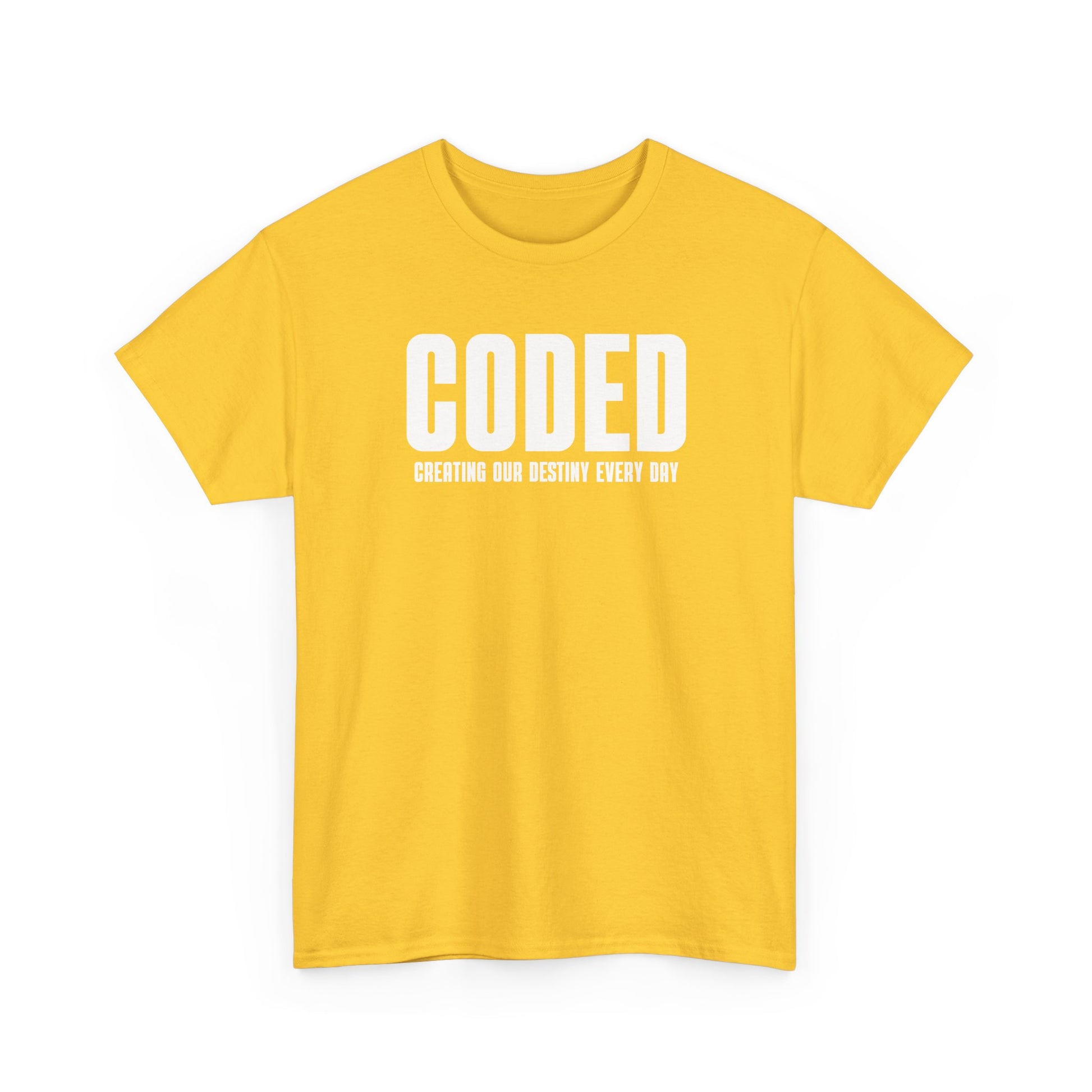 CODED - Creating Our Destiny Everyday Logo Tee