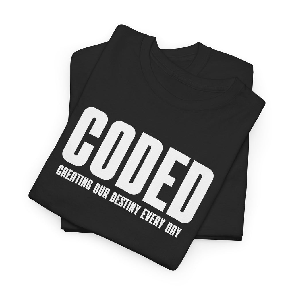 CODED - Creating Our Destiny Everyday Logo Tee