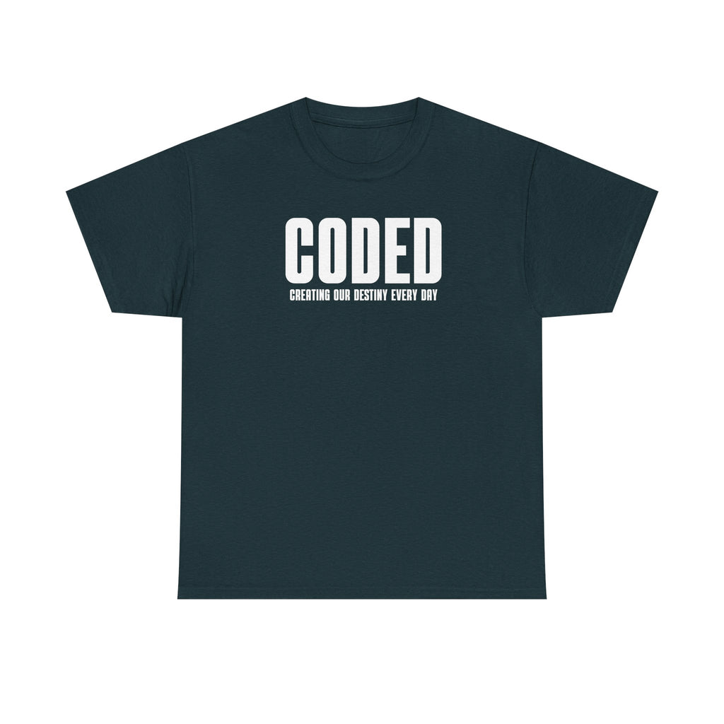 CODED - Creating Our Destiny Everyday Logo Tee