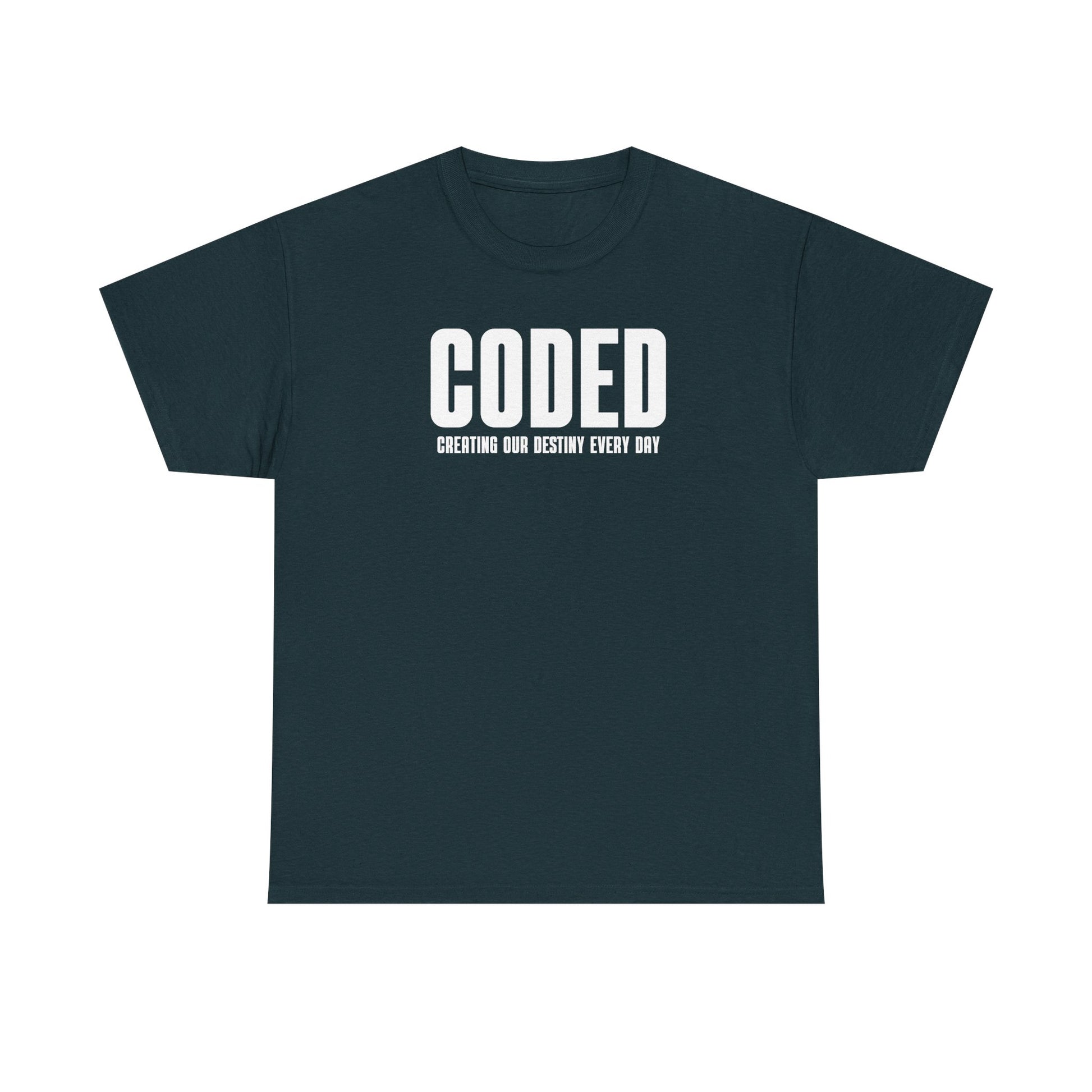 CODED - Creating Our Destiny Everyday Logo Tee