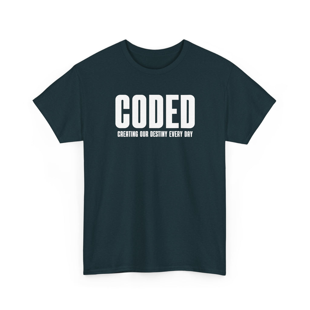 CODED - Creating Our Destiny Everyday Logo Tee