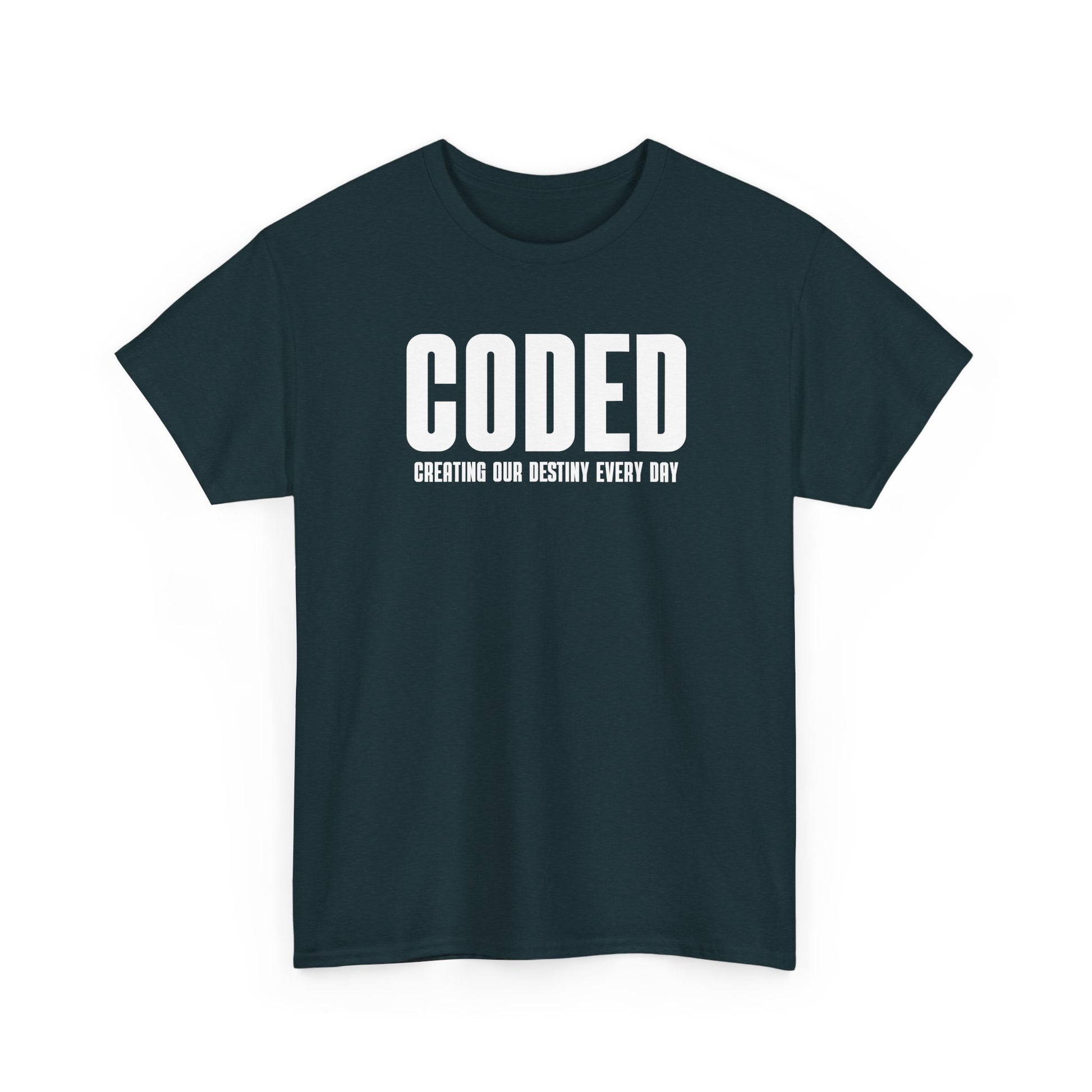CODED - Creating Our Destiny Everyday Logo Tee