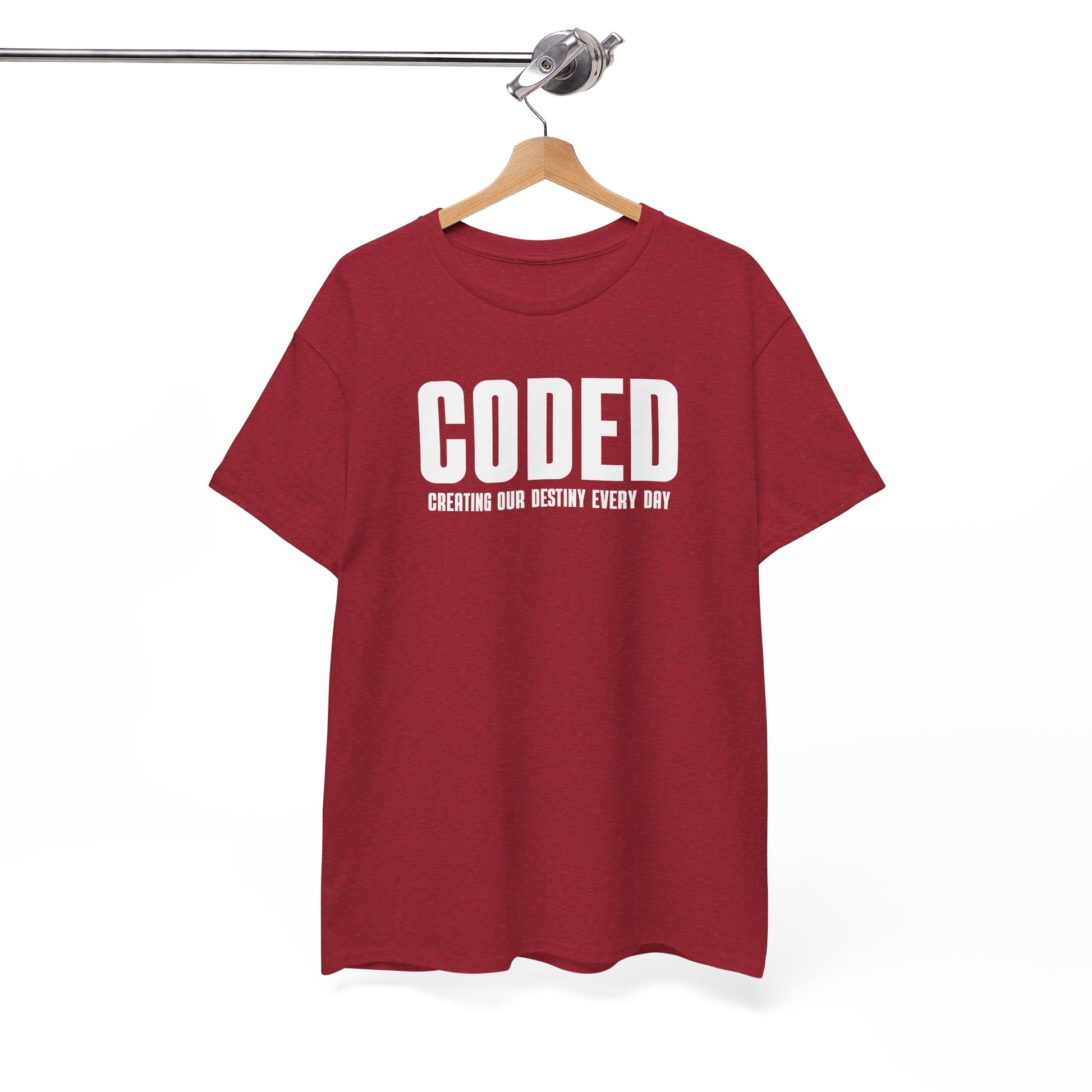 CODED - Creating Our Destiny Everyday Logo Tee