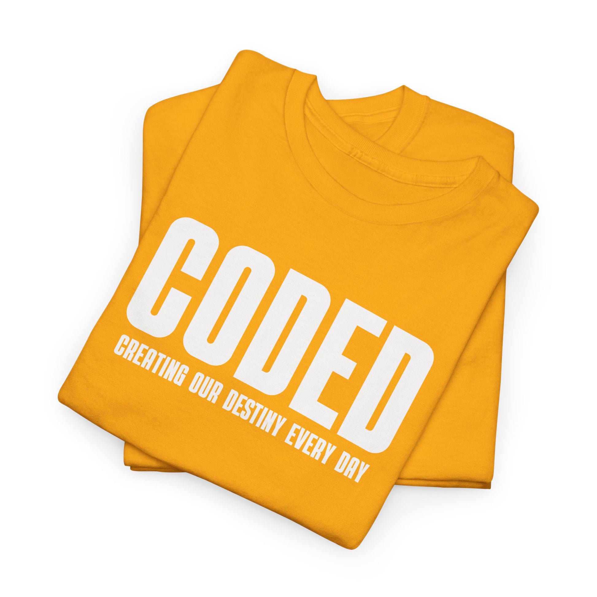 CODED - Creating Our Destiny Everyday Logo Tee