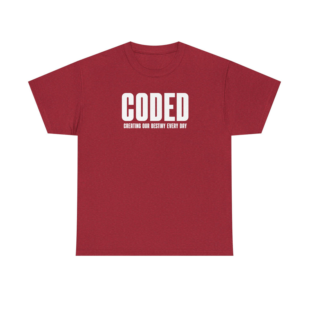 CODED - Creating Our Destiny Everyday Logo Tee