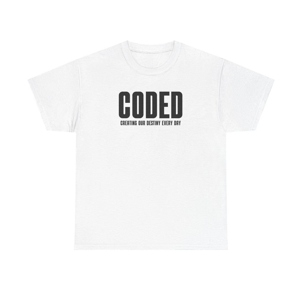 CODED - Creating Our Destiny Everyday Logo Tee