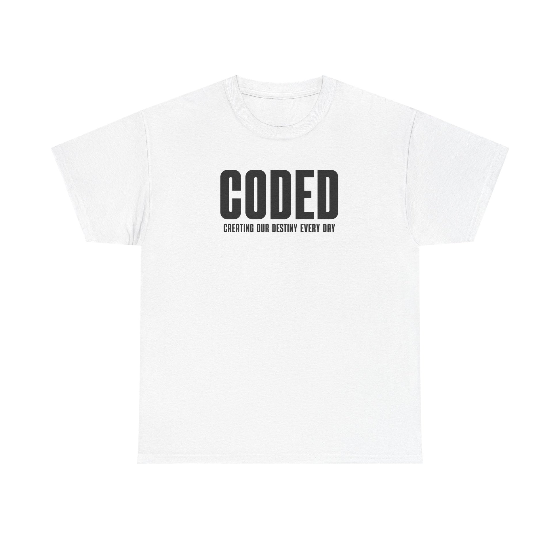 CODED - Creating Our Destiny Everyday Logo Tee