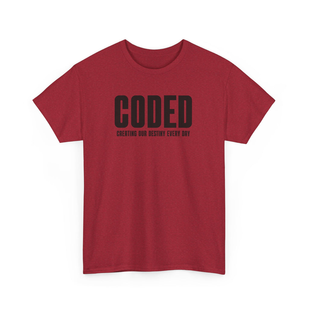CODED - Creating Our Destiny Everyday Logo Tee