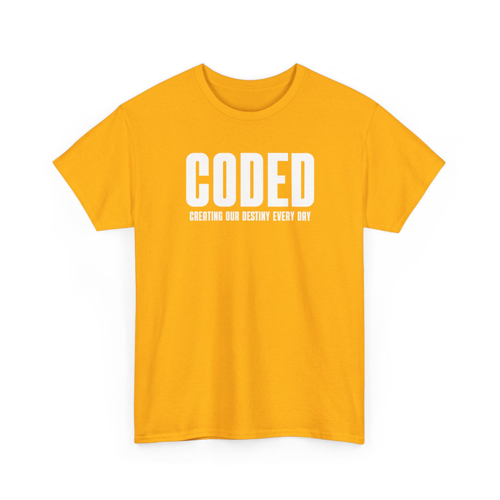 CODED - Creating Our Destiny Everyday Logo Tee