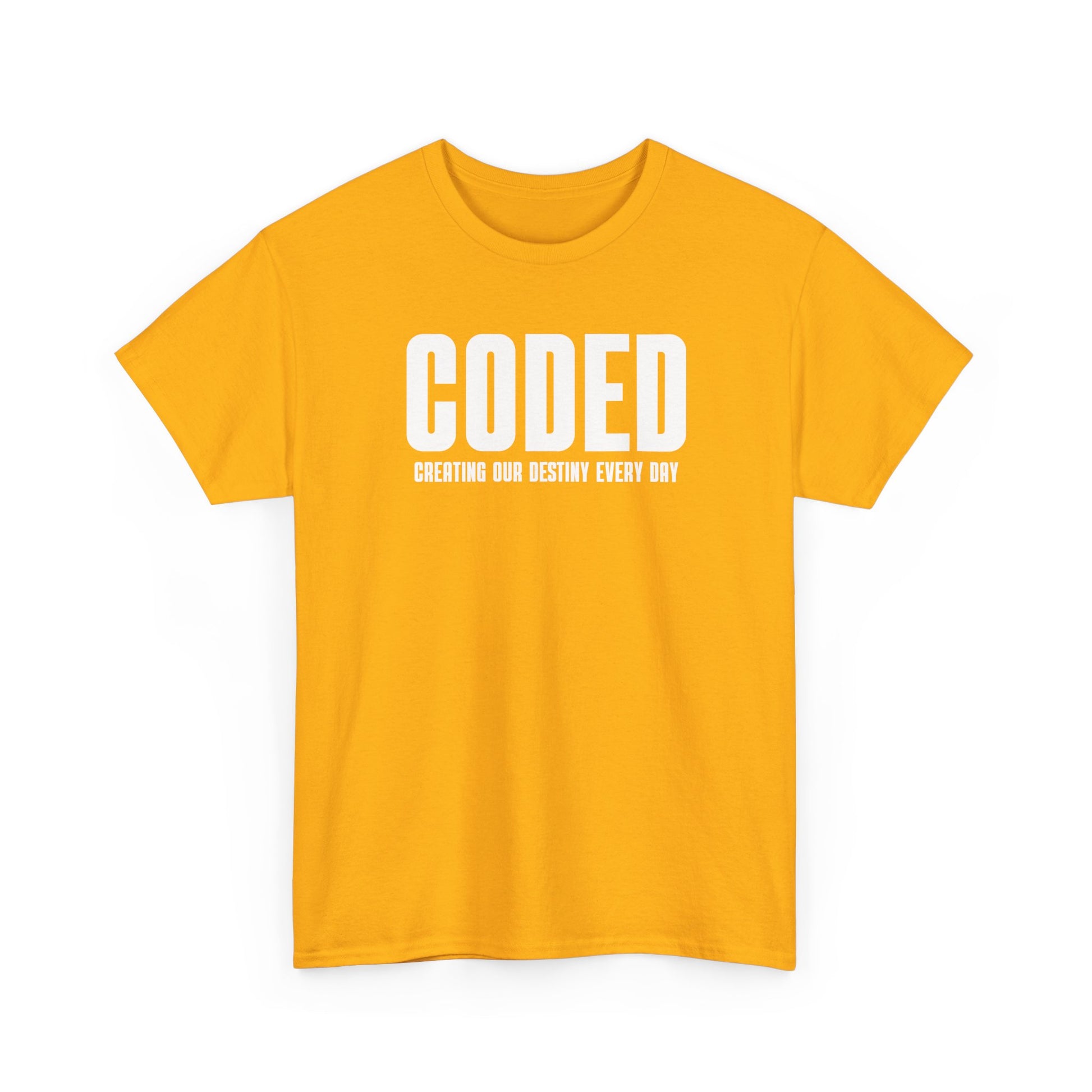 CODED - Creating Our Destiny Everyday Logo Tee