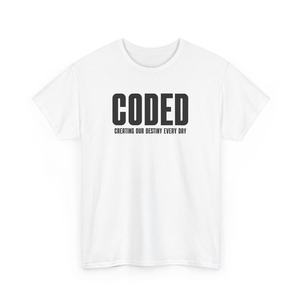 CODED - Creating Our Destiny Everyday Logo Tee