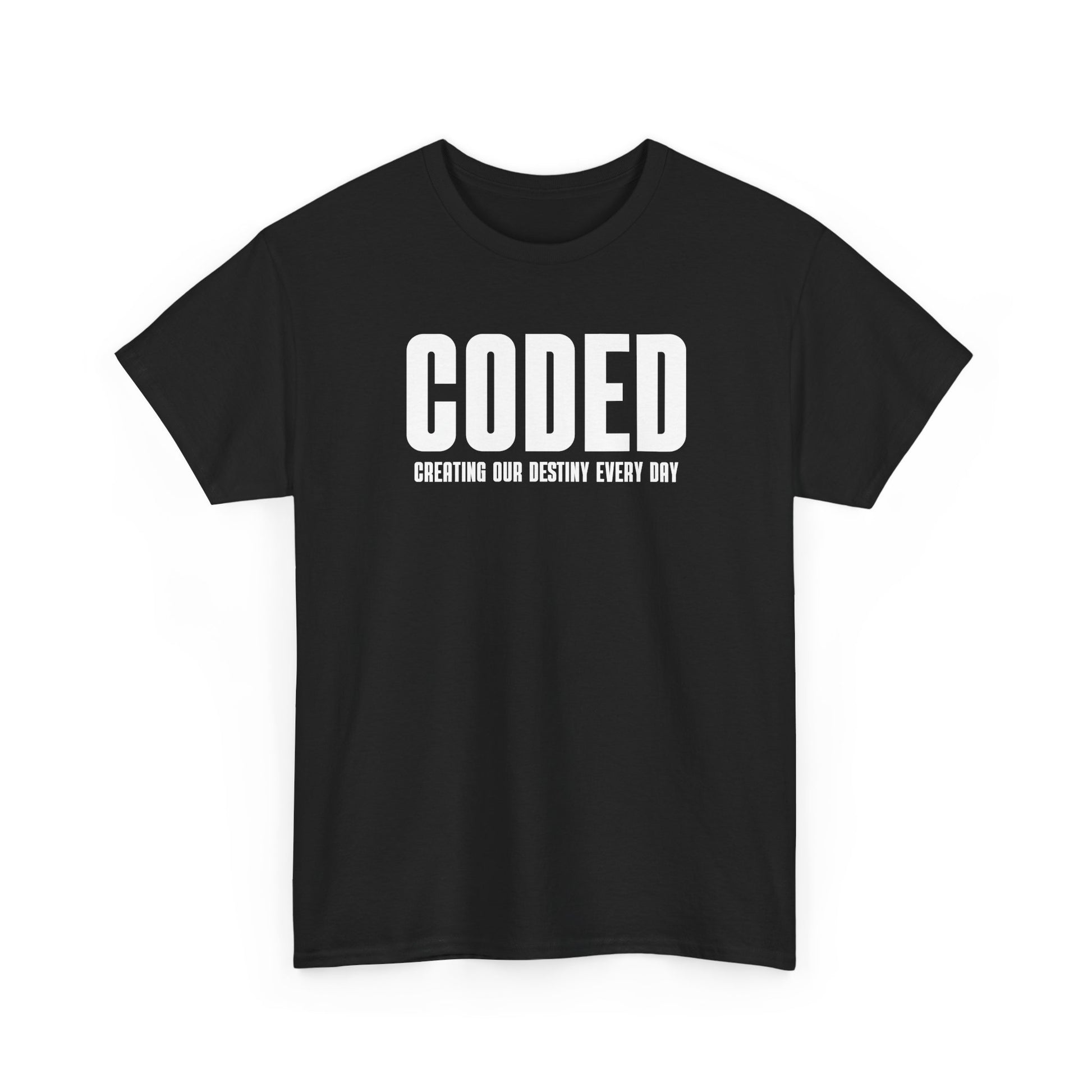 CODED - Creating Our Destiny Everyday Logo Tee